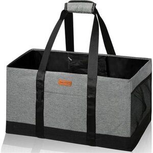 Extra Large Foldable Grocery Tote Bag With Handles for Storage, Picnics, Beach